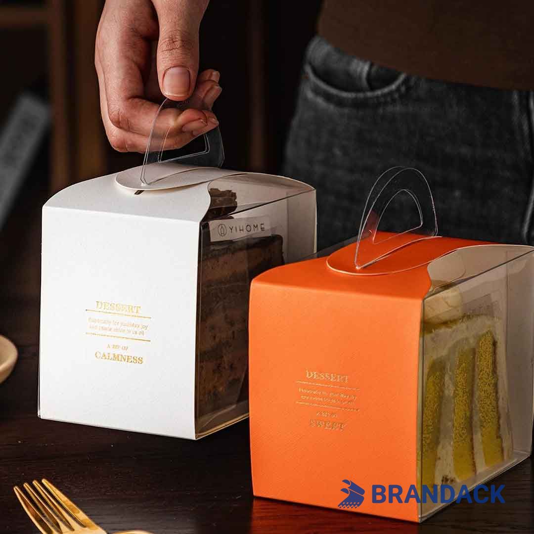 Custom Cake Boxes with Logo - Customised Cupcake Boxes Packaging