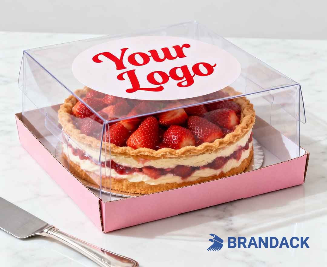 Custom Cake Boxes with Logo - Customised Cupcake Boxes Packaging