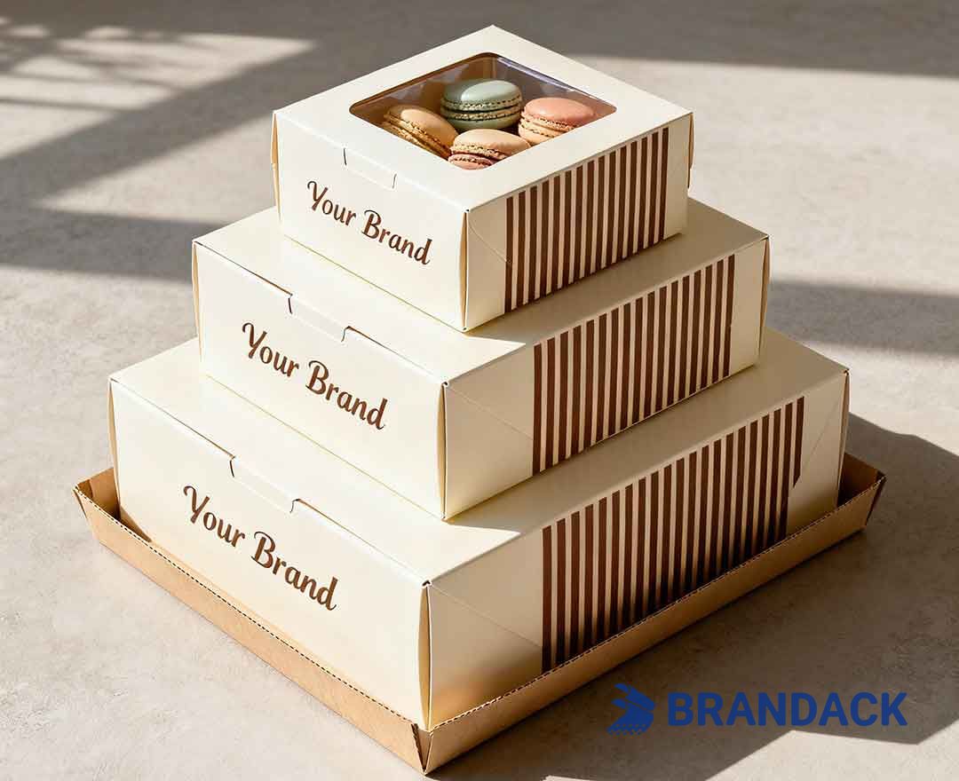 Custom Bakery Boxes and Bags with Logo - Personalized Baking Bags