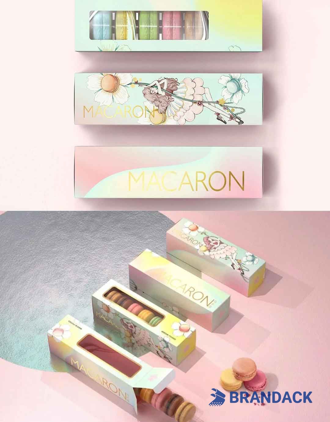 Custom Personalized Macaron Boxes - Bulk Macaron Packaging Supplies