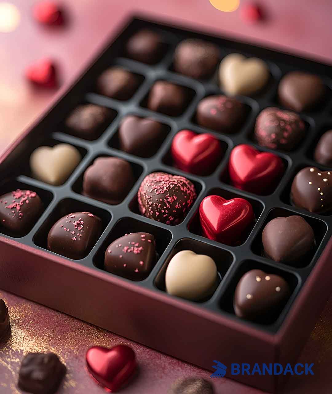 Valentine Candy Packaging Boxes - Custom Candy Gift Box Supplies