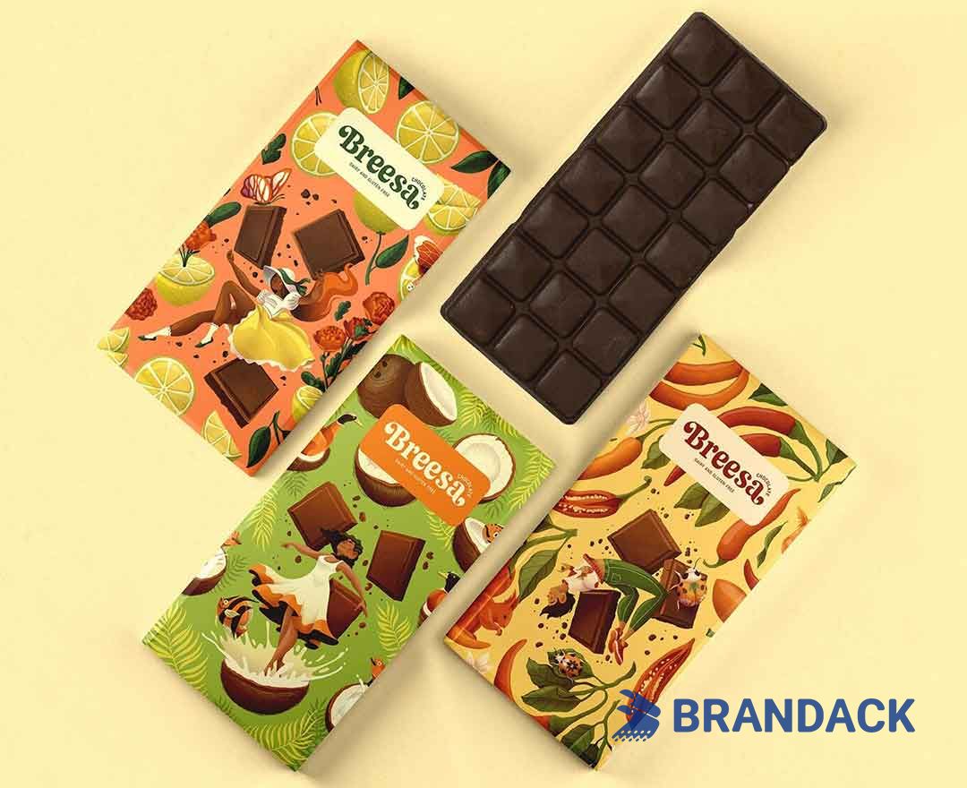 Custom Chocolate Bar Packaging Boxes - Packing Chocolate Supplies