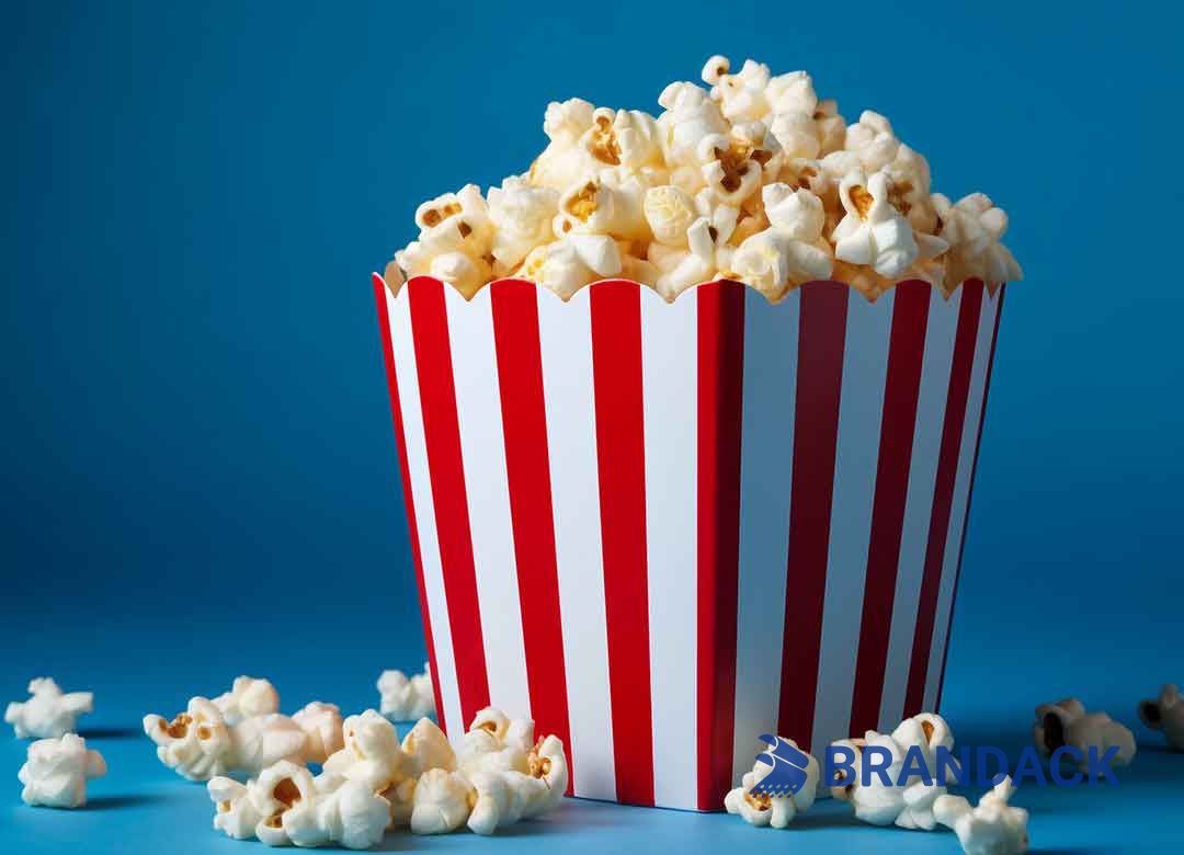 Custom Printed Popcorn Boxes Tailored to Brand for Cinemas
