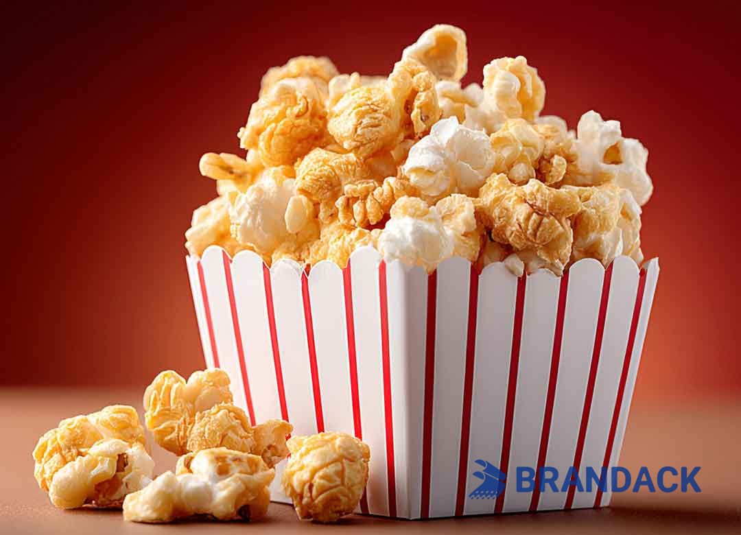 Custom Printed Popcorn Boxes Tailored to Brand for Cinemas