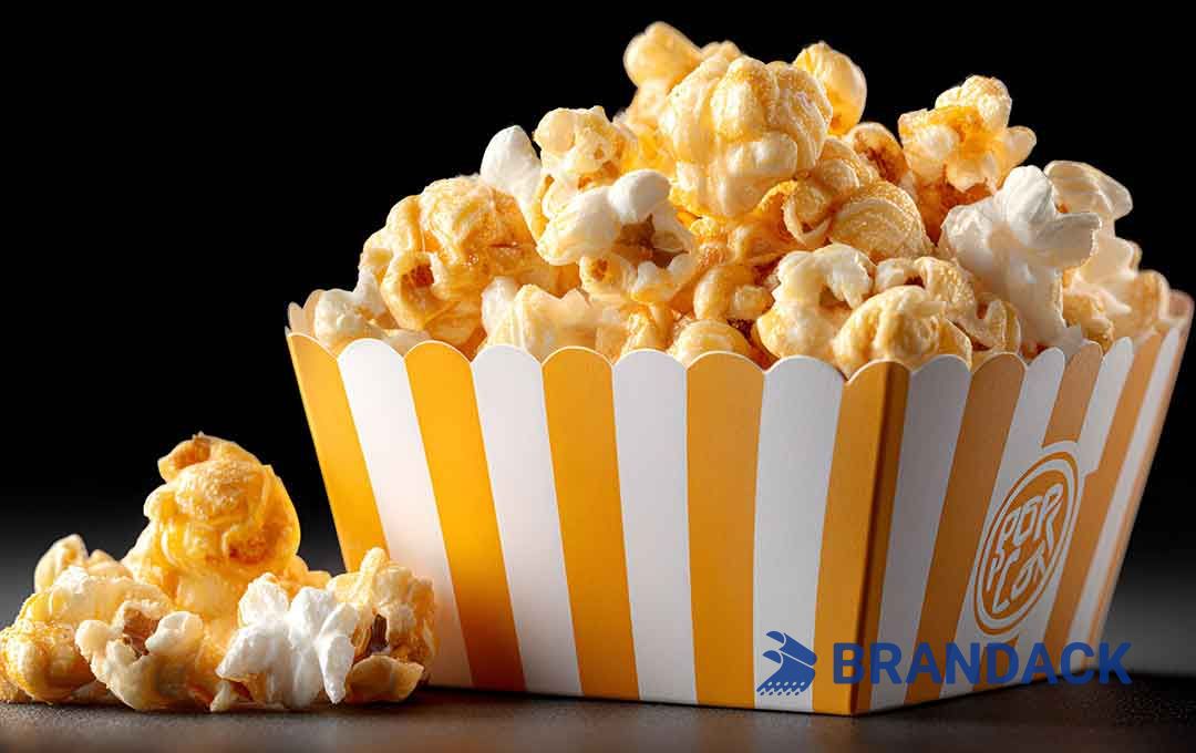 Custom Printed Popcorn Boxes Tailored to Brand for Cinemas