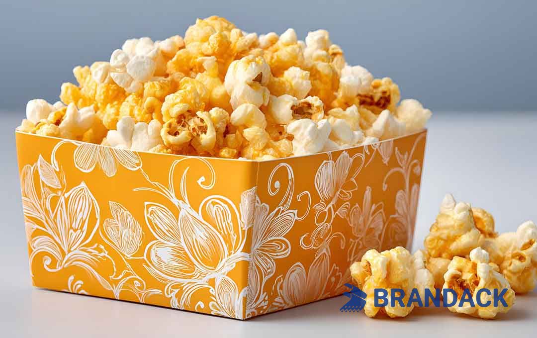 Custom Printed Popcorn Boxes Tailored to Brand for Cinemas