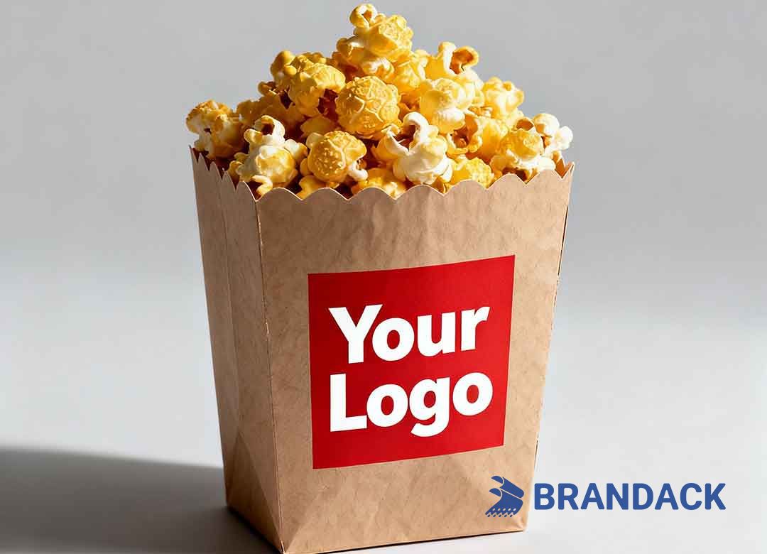 Custom Printed Popcorn Boxes Tailored to Brand for Cinemas