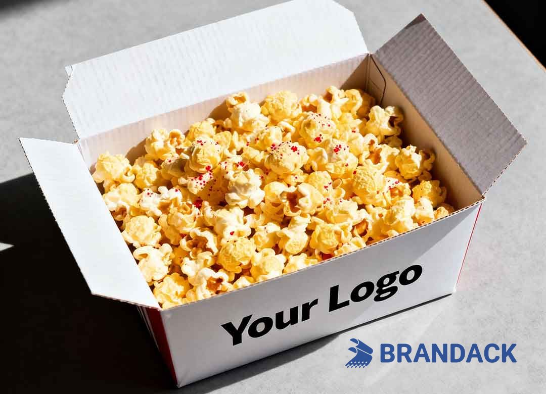 Custom Printed Popcorn Boxes Tailored to Brand for Cinemas