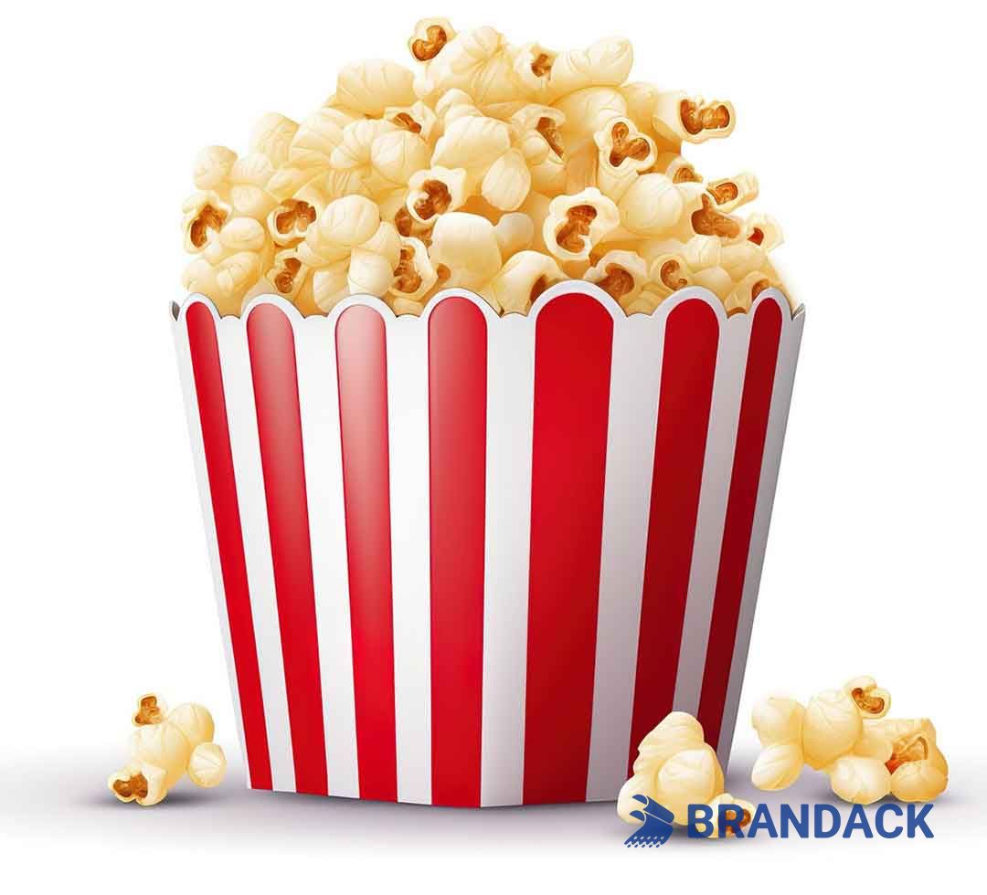 Branded Popcorn Boxes Wholesale Supplies Personalised with Your Logo