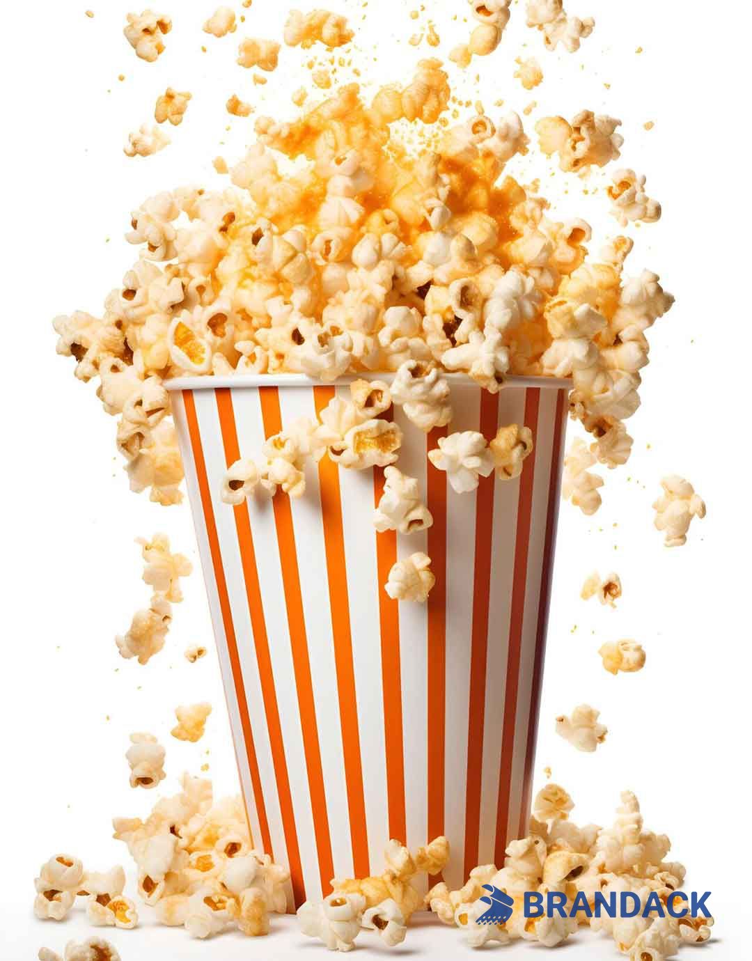 Branded Popcorn Boxes Wholesale Supplies Personalised with Your Logo