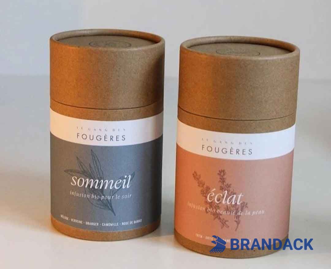 Custom Paper Tube Packaging Manufacturer with Design Service
