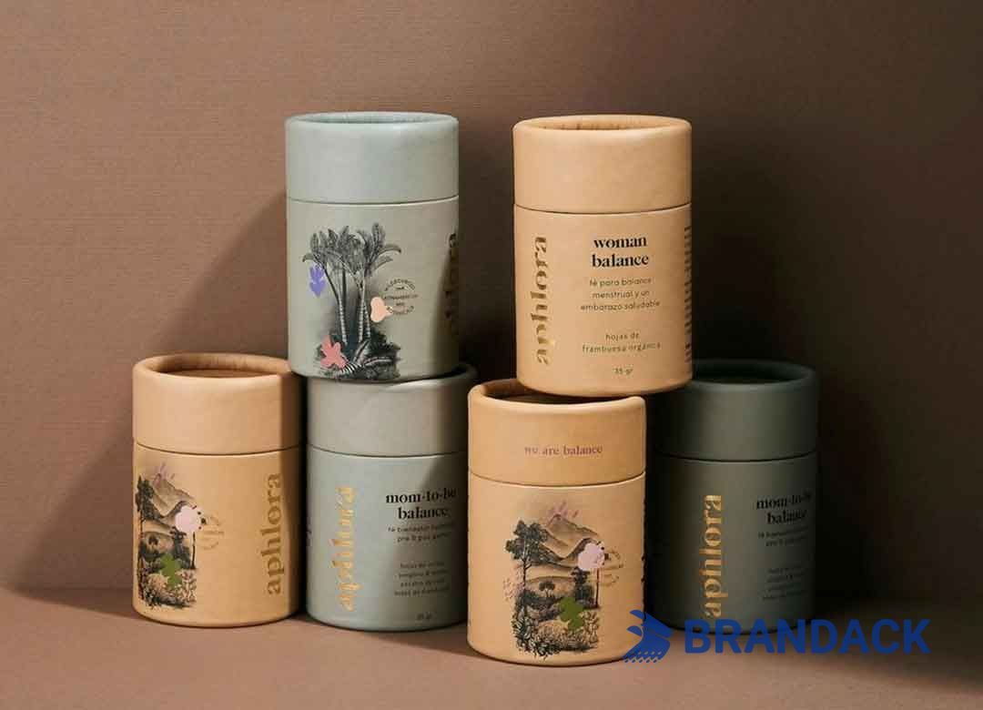 Custom Paper Tube Packaging Manufacturer with Design Service