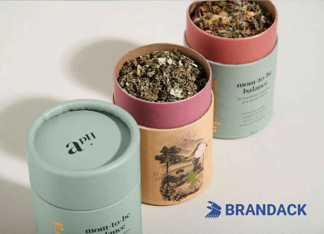 Custom Paper Tube Packaging Manufacturer with Design Service