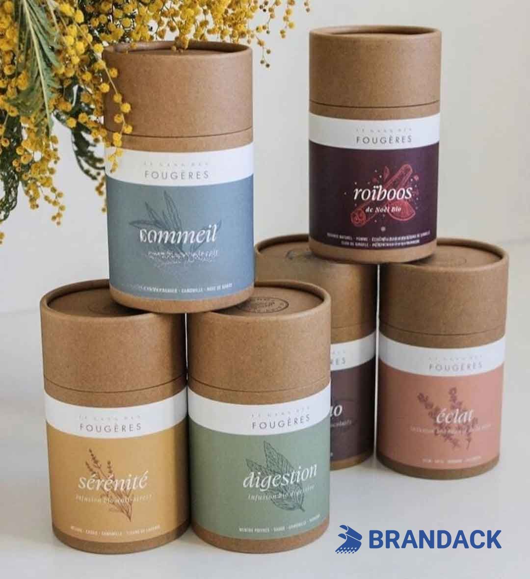 Custom Paper Tube Packaging Manufacturer with Design Service