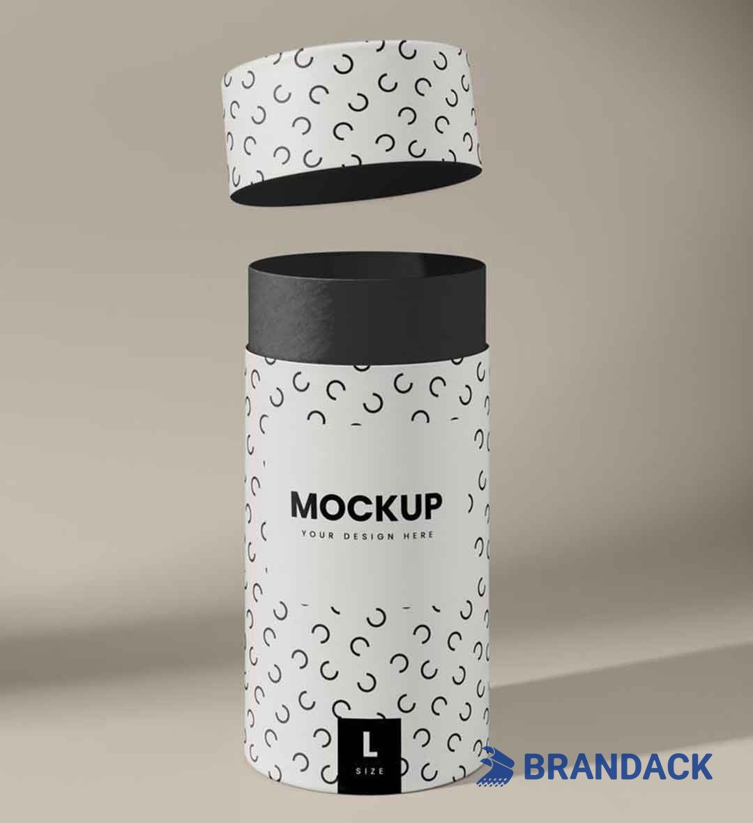 Custom Paper Tube Packaging with Design Service to Stand Out