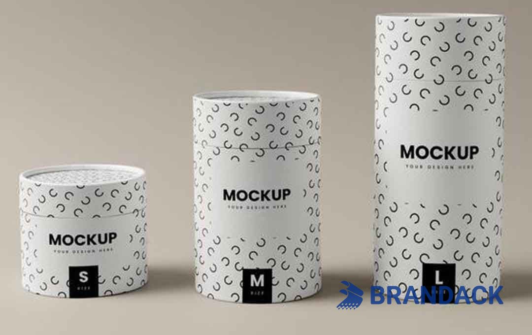 Custom Paper Tube Packaging with Design Service to Stand Out