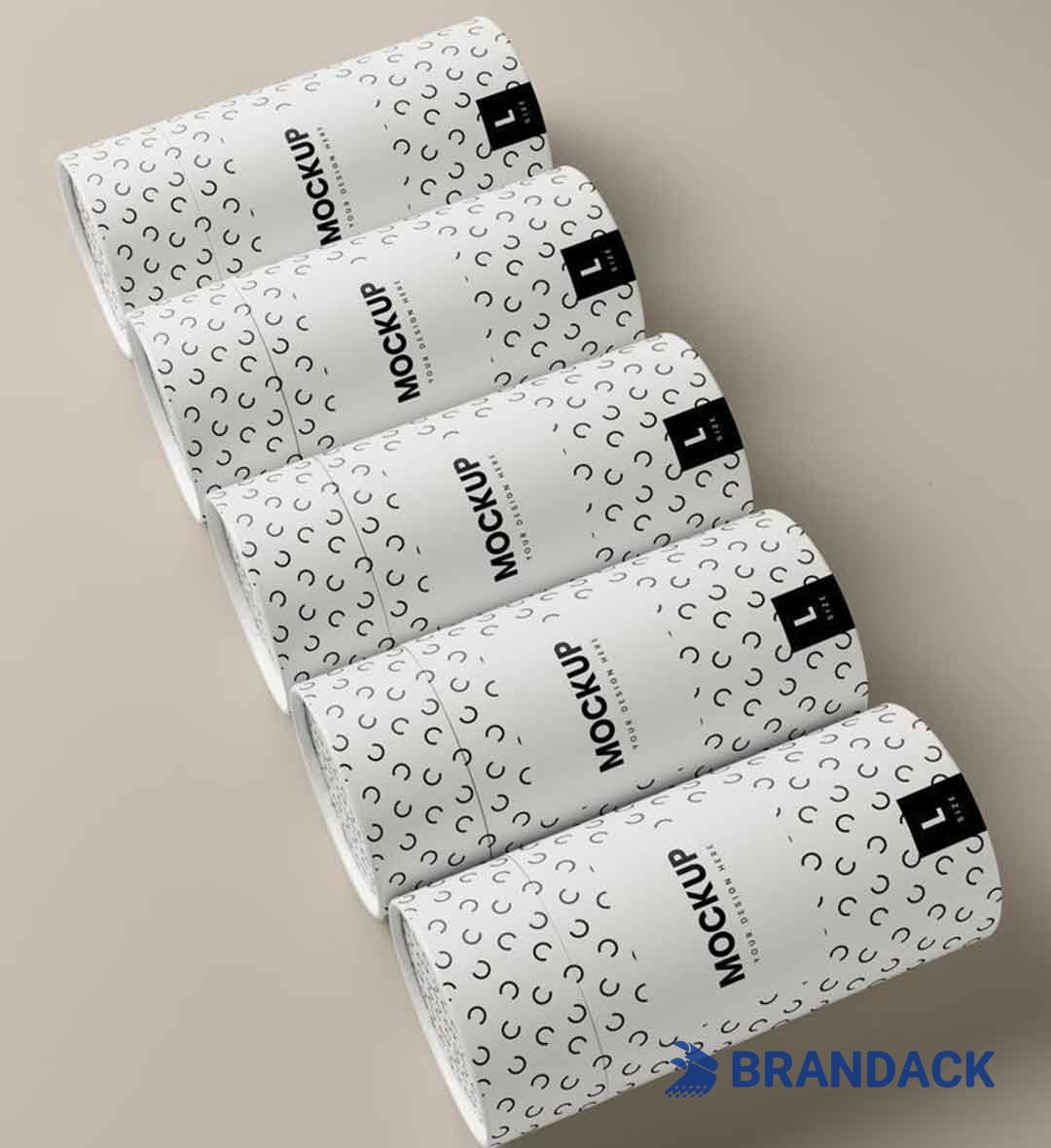 Custom Paper Tube Packaging with Design Service to Stand Out