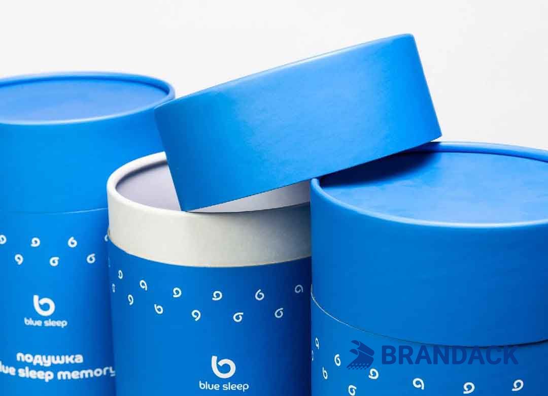 Custom Paper Tube Packaging with Design Service to Stand Out