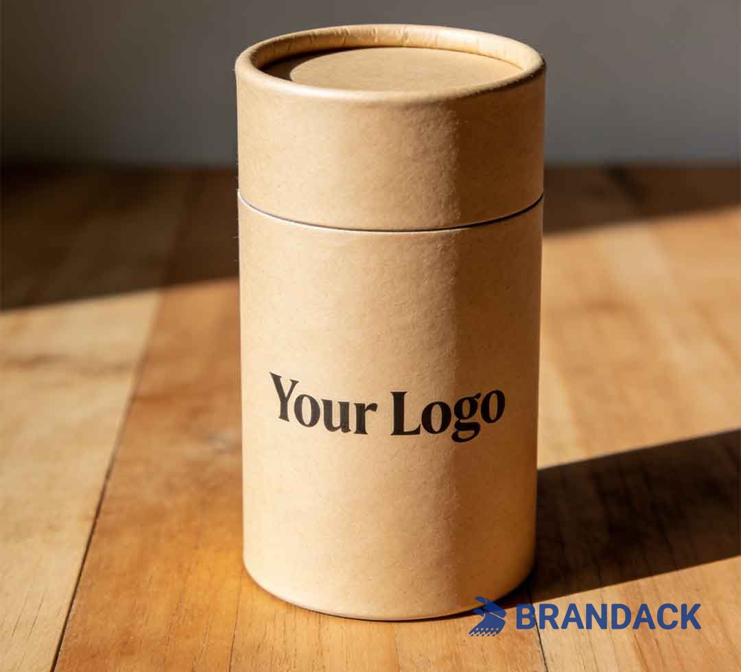 Custom Paper Tube Packaging with Design Service to Stand Out