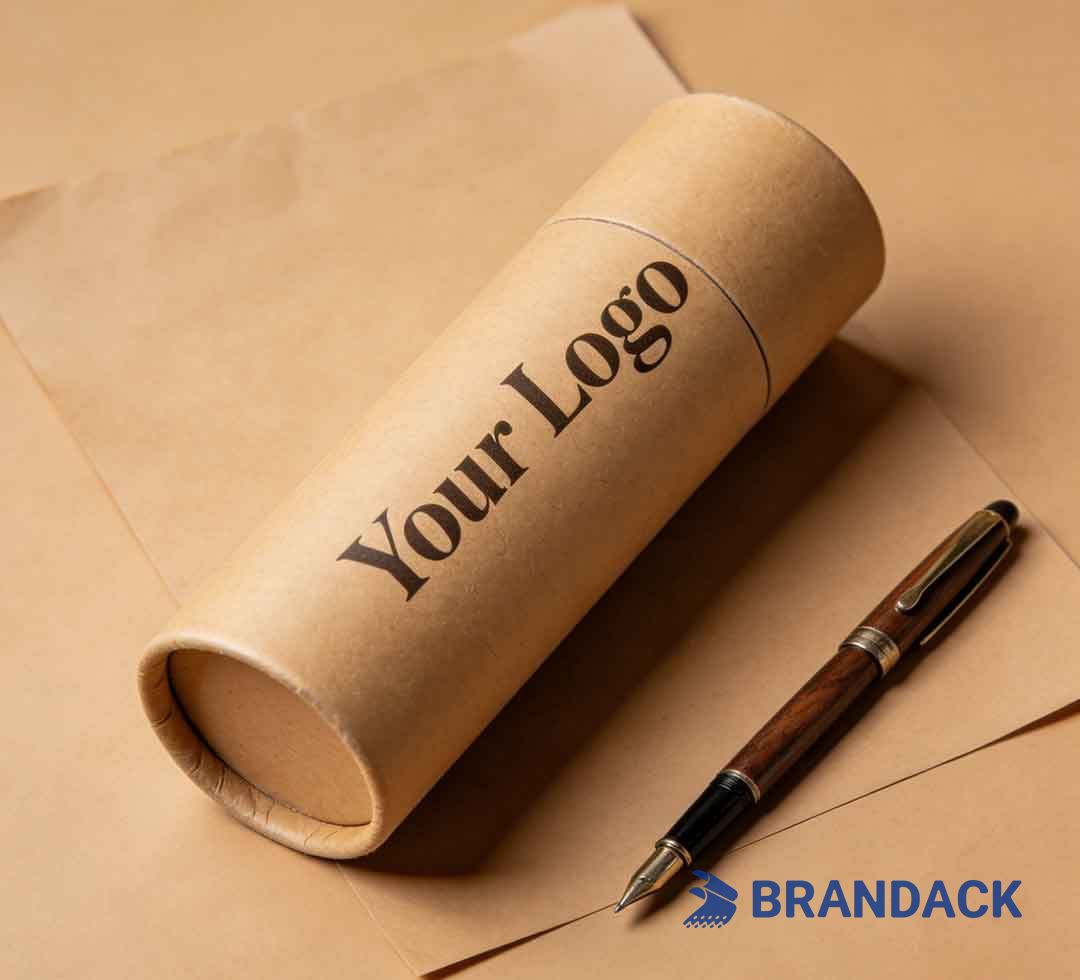 Custom Paper Tube Packaging with Design Service to Stand Out