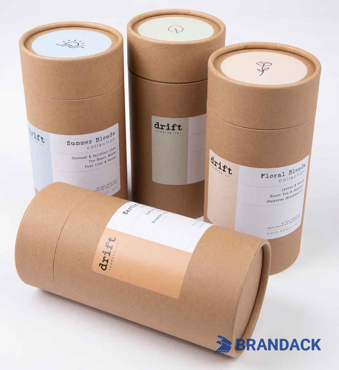 Kraft Paper Tubes Packaging – Custom Paper Tube Container