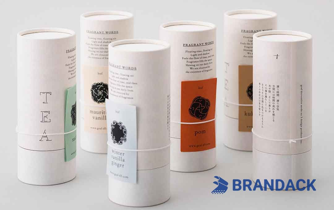 Custom Shipping Cardboard Cylinder Tubes Packaging