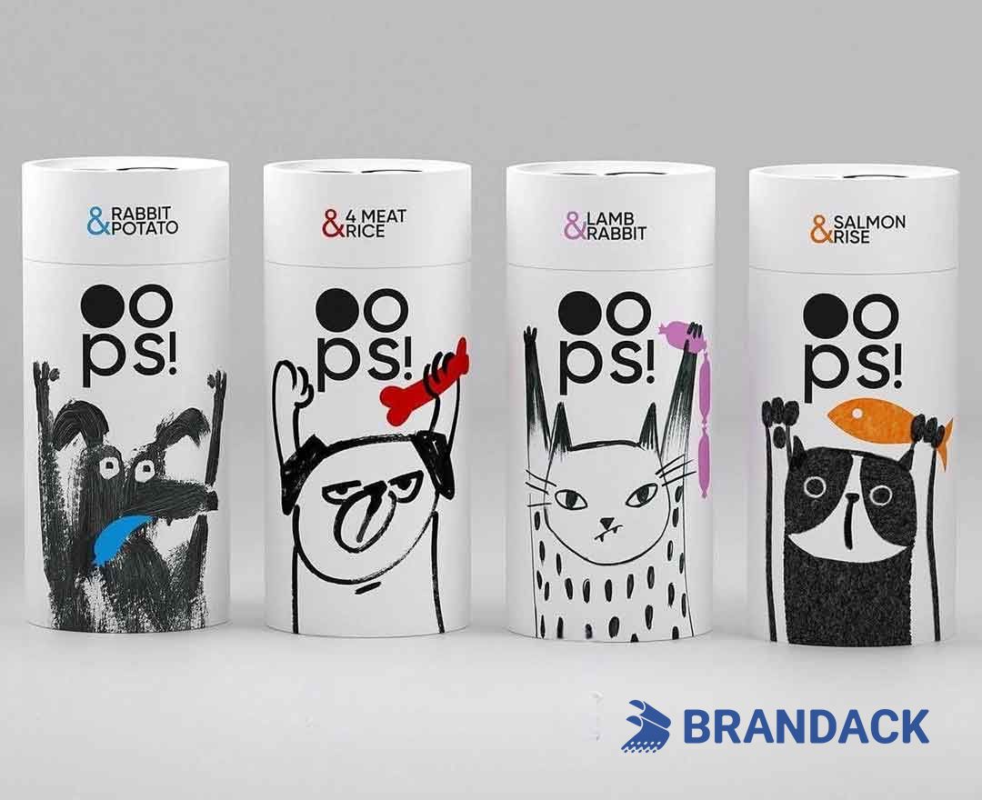 Custom Shipping Cardboard Cylinder Tubes Packaging