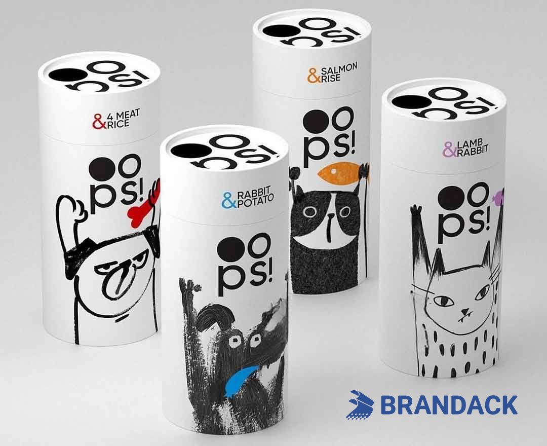 Custom Shipping Cardboard Cylinder Tubes Packaging