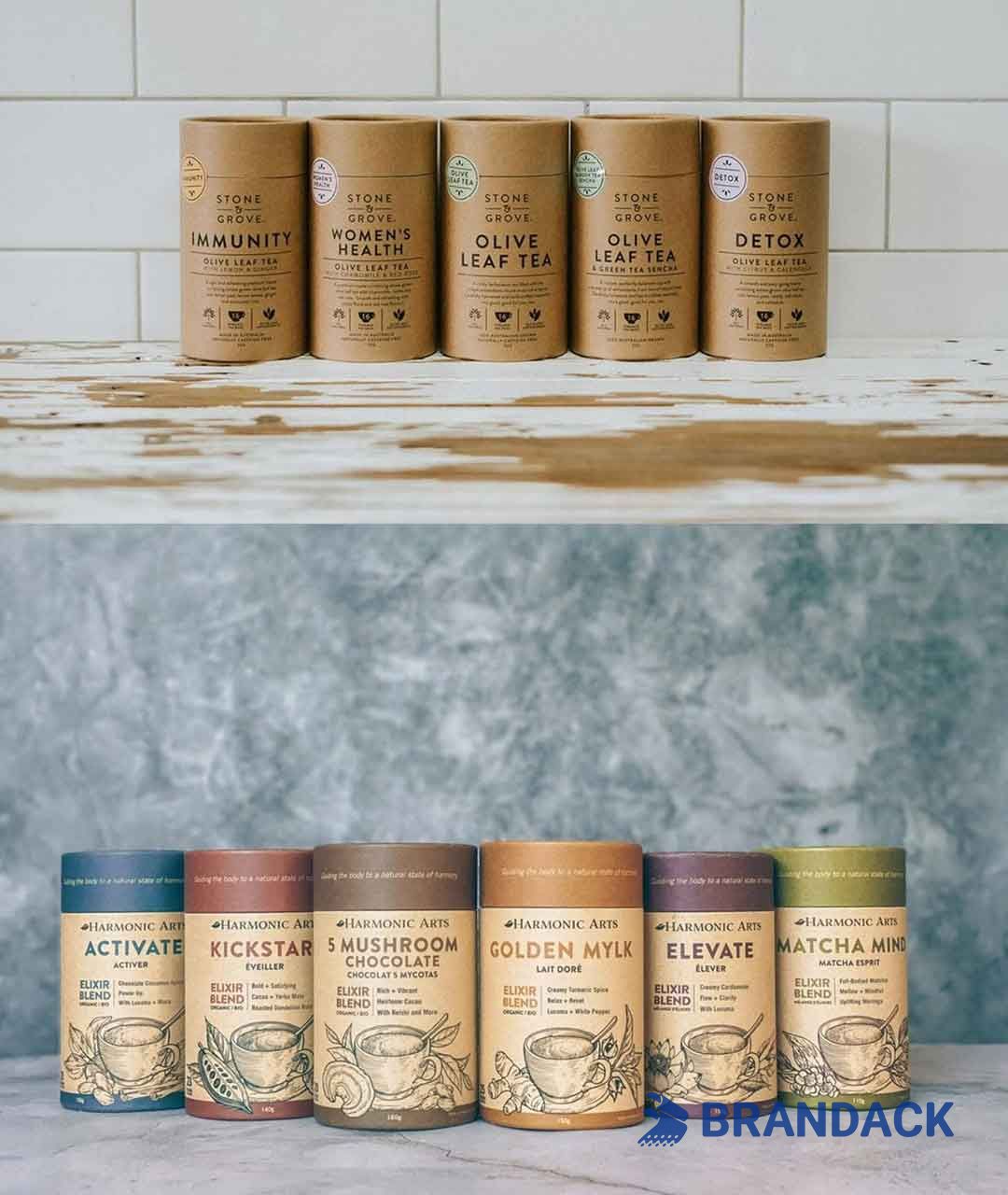 Custom Shipping Cardboard Cylinder Tubes Packaging