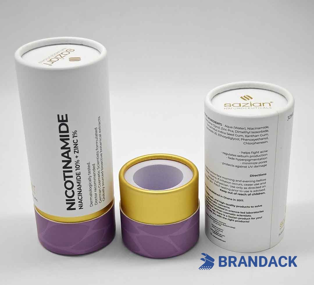Custom Package Tubes for Shipping and Packing Delivery