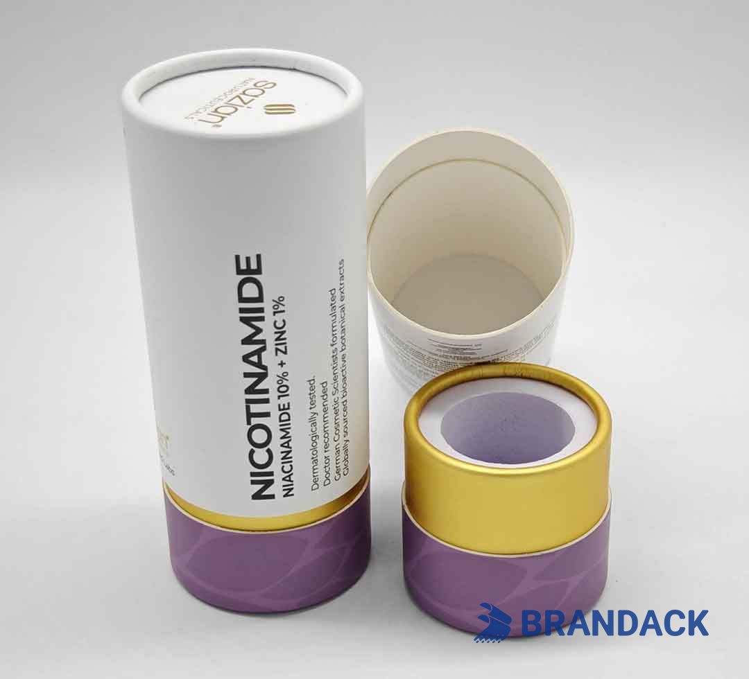 Custom Package Tubes for Shipping and Packing Delivery