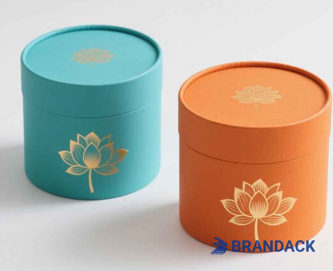 Custom Package Tubes for Shipping and Packing Delivery