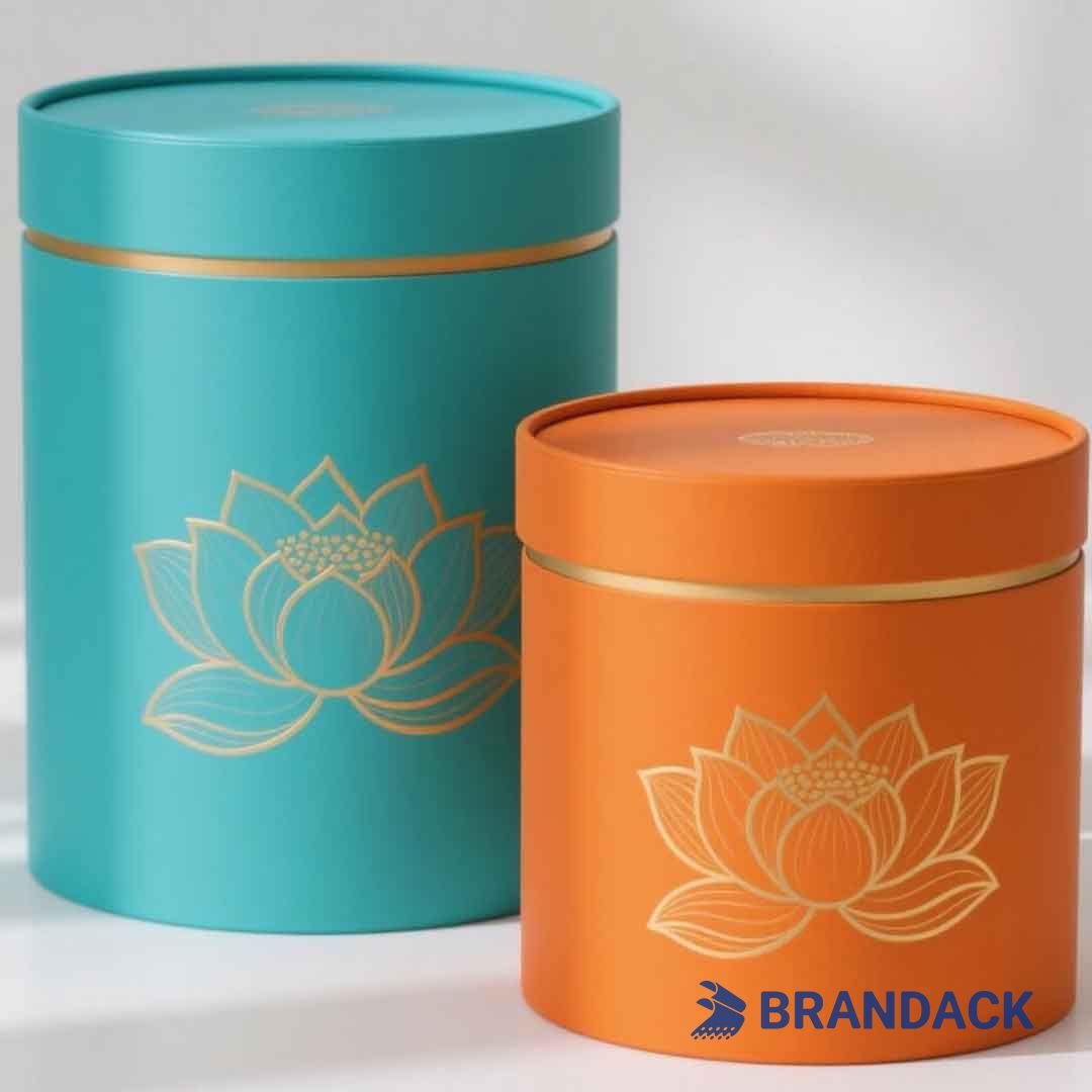 Custom Package Tubes for Shipping and Packing Delivery