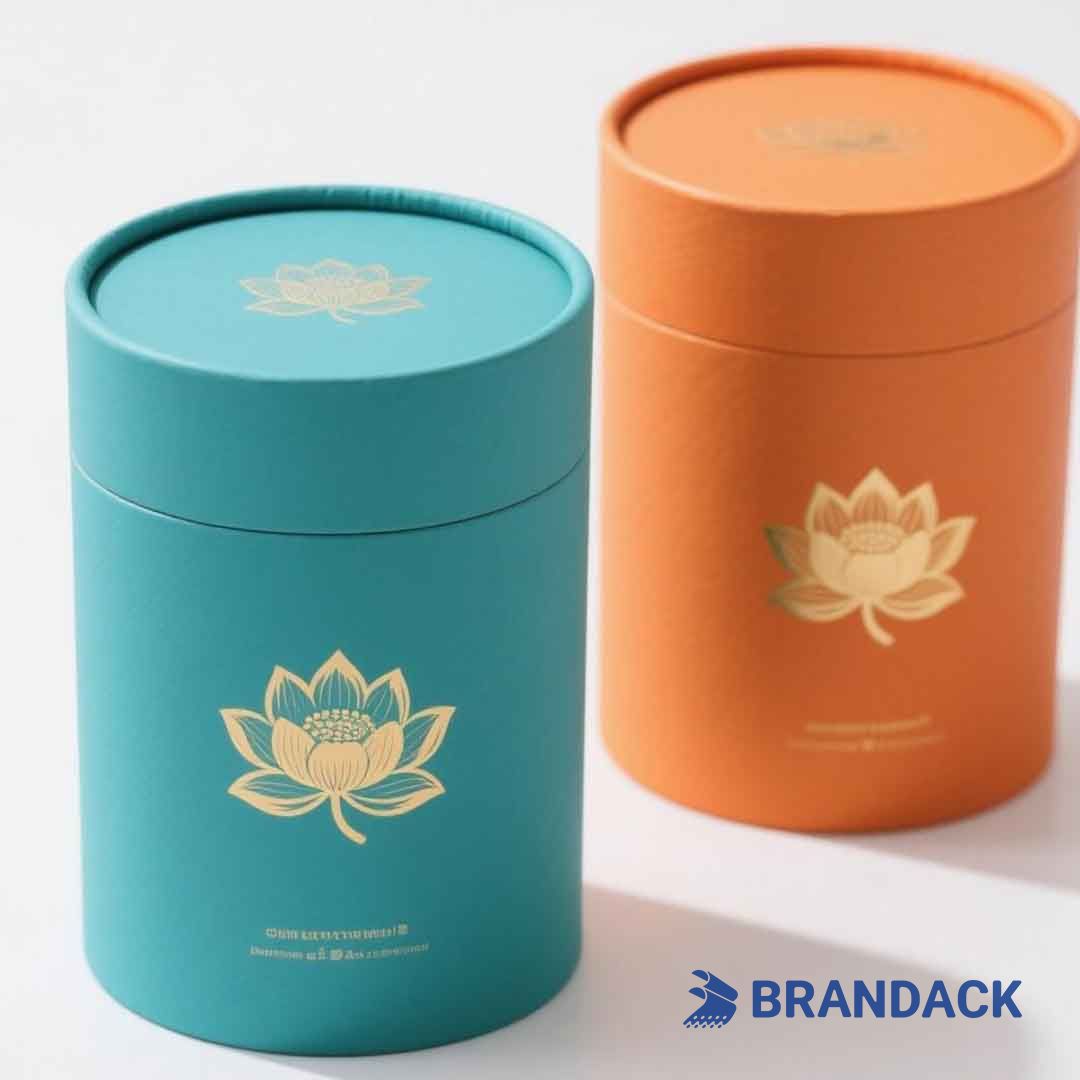 Custom Package Tubes for Shipping and Packing Delivery