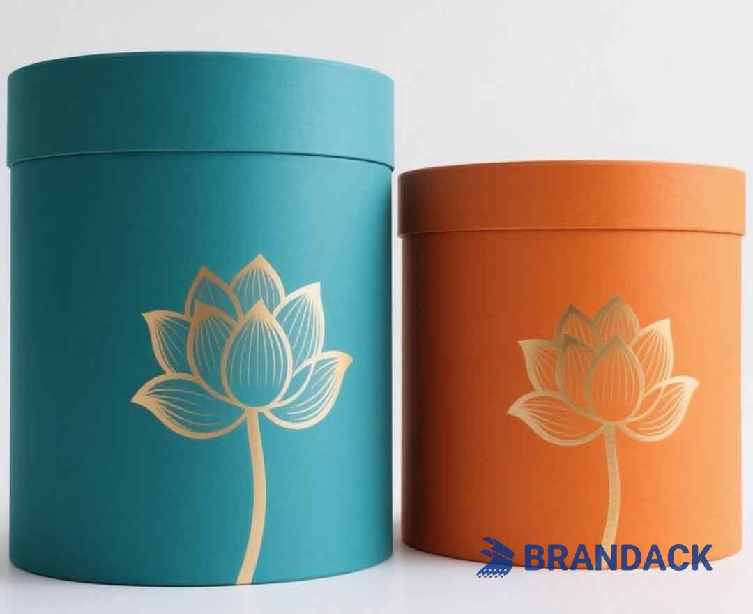 Custom Package Tubes for Shipping and Packing Delivery