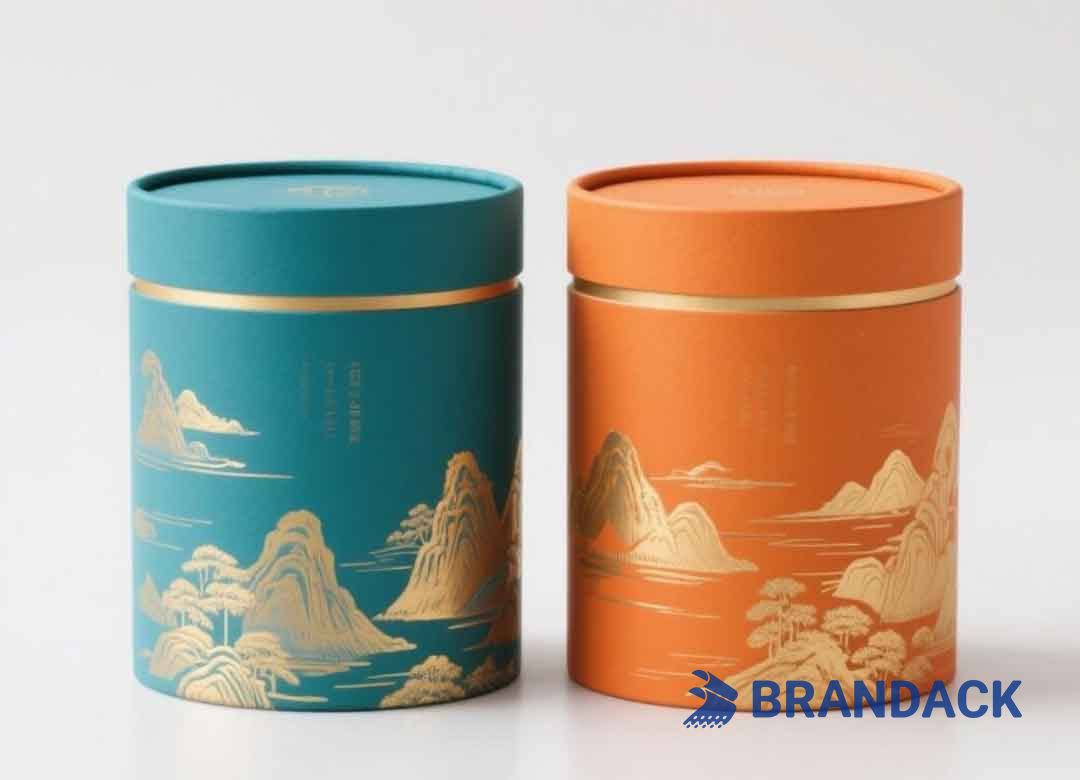 Custom Package Tubes for Shipping and Packing Delivery