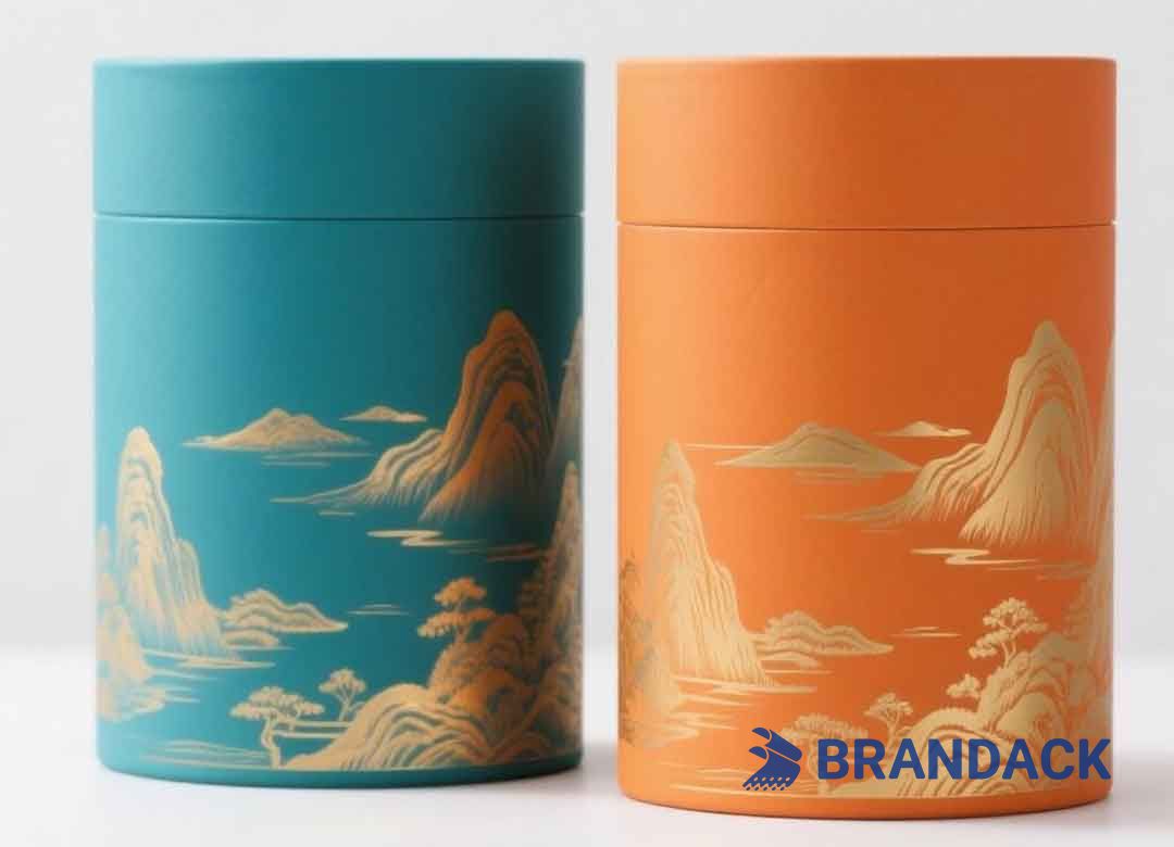 Custom Package Tubes for Shipping and Packing Delivery