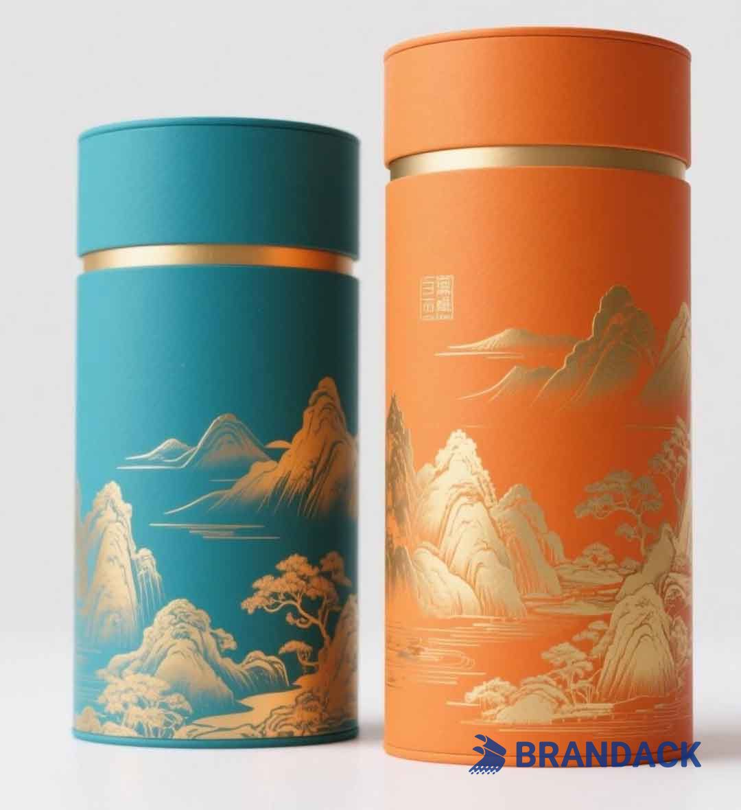 Custom Package Tubes for Shipping and Packing Delivery