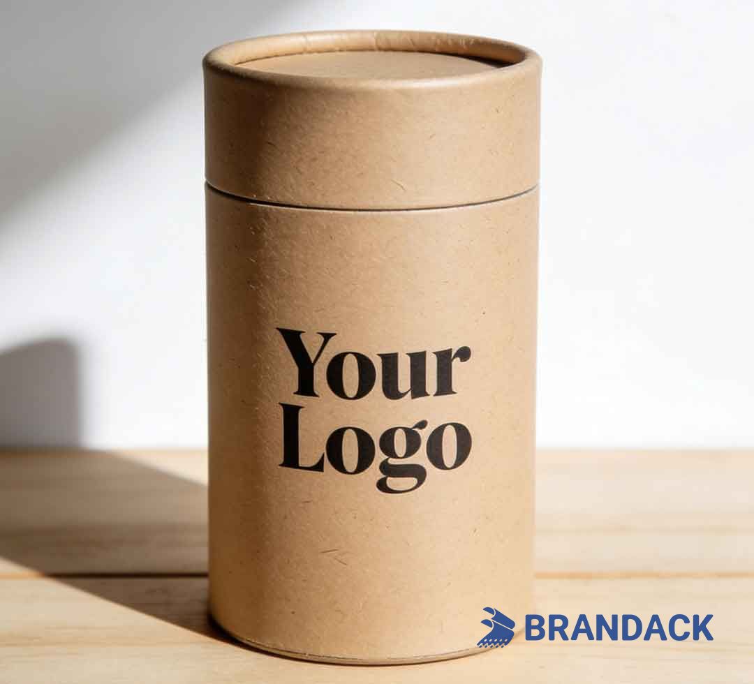 Custom Package Tubes for Shipping and Packing Delivery