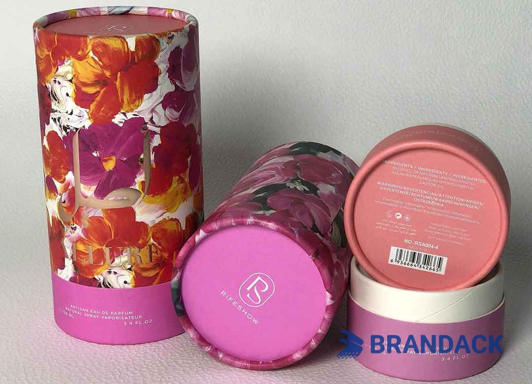 Custom Cardboard Cylinder Packaging Tubes Tailored to Brand