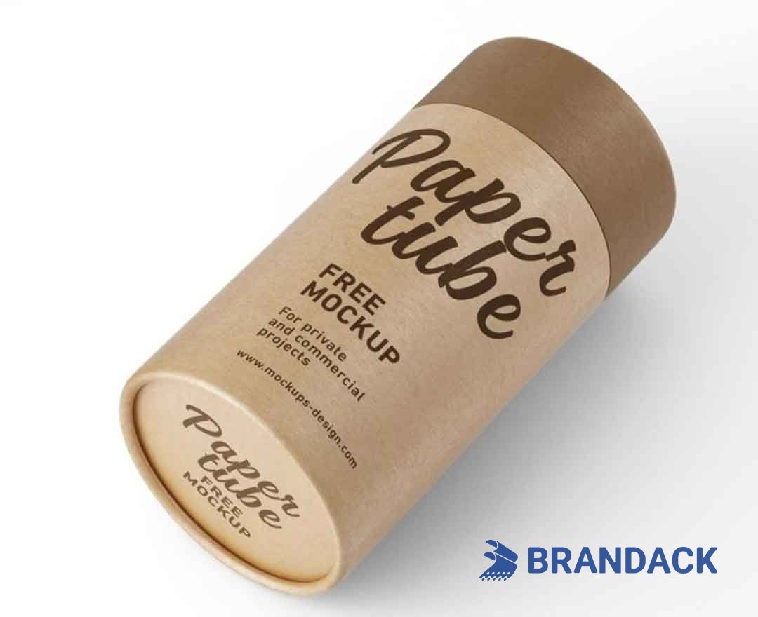 Kraft Paper Cylinder Tube Packaging for Shipping and Delivery