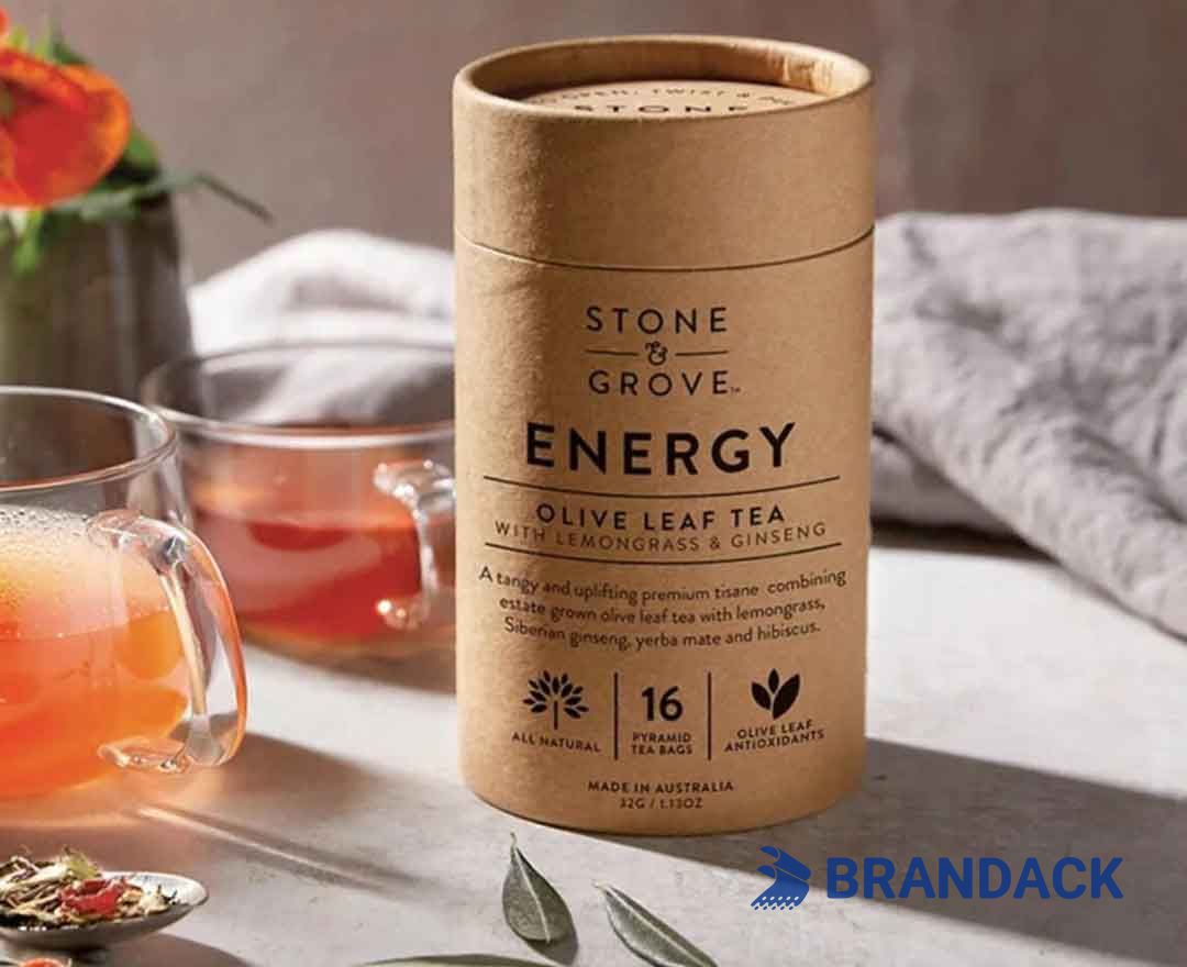 Kraft Paper Cylinder Tube Packaging for Shipping and Delivery