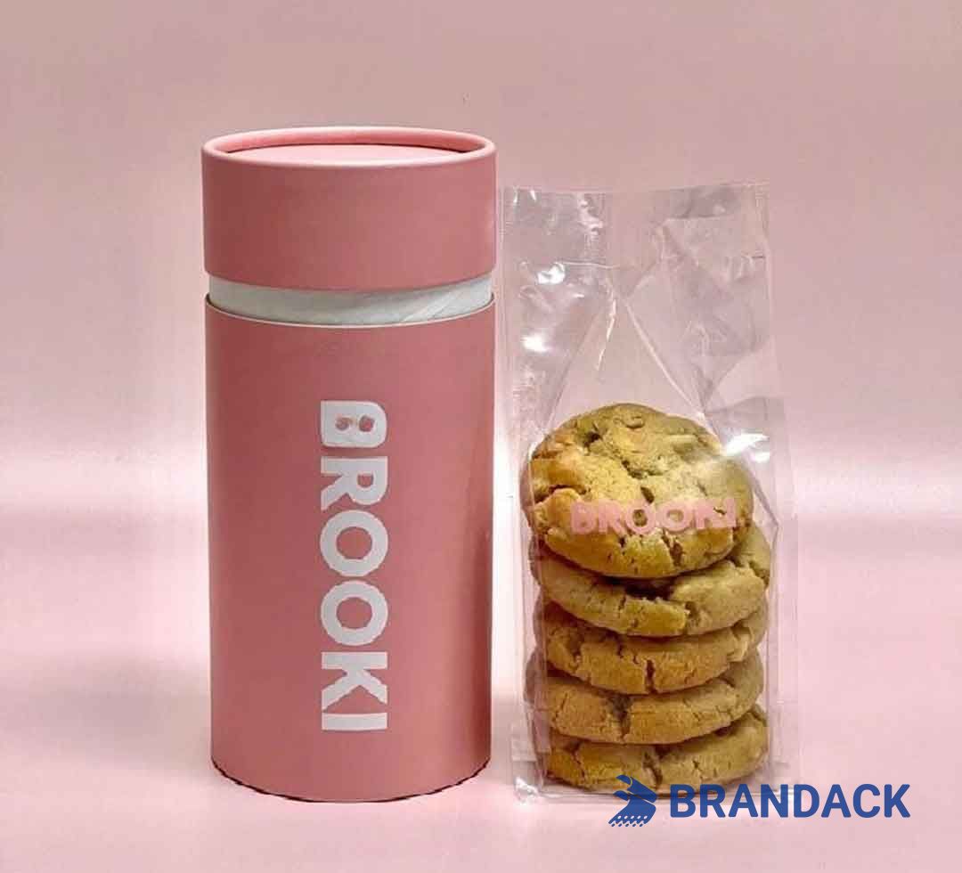 Cardboard Paper Tube Food Cylinder Packaging Tailored to Brand