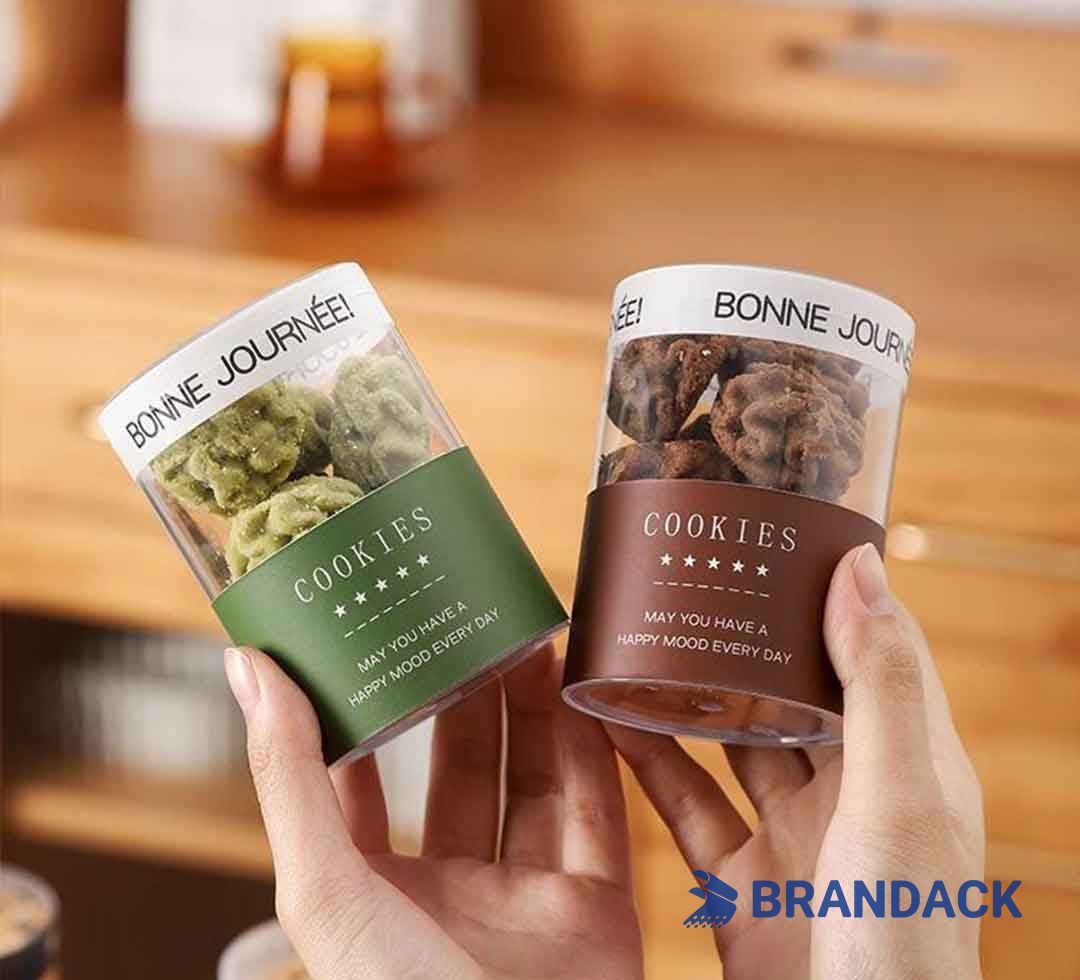 Cardboard Paper Tube Food Cylinder Packaging Tailored to Brand