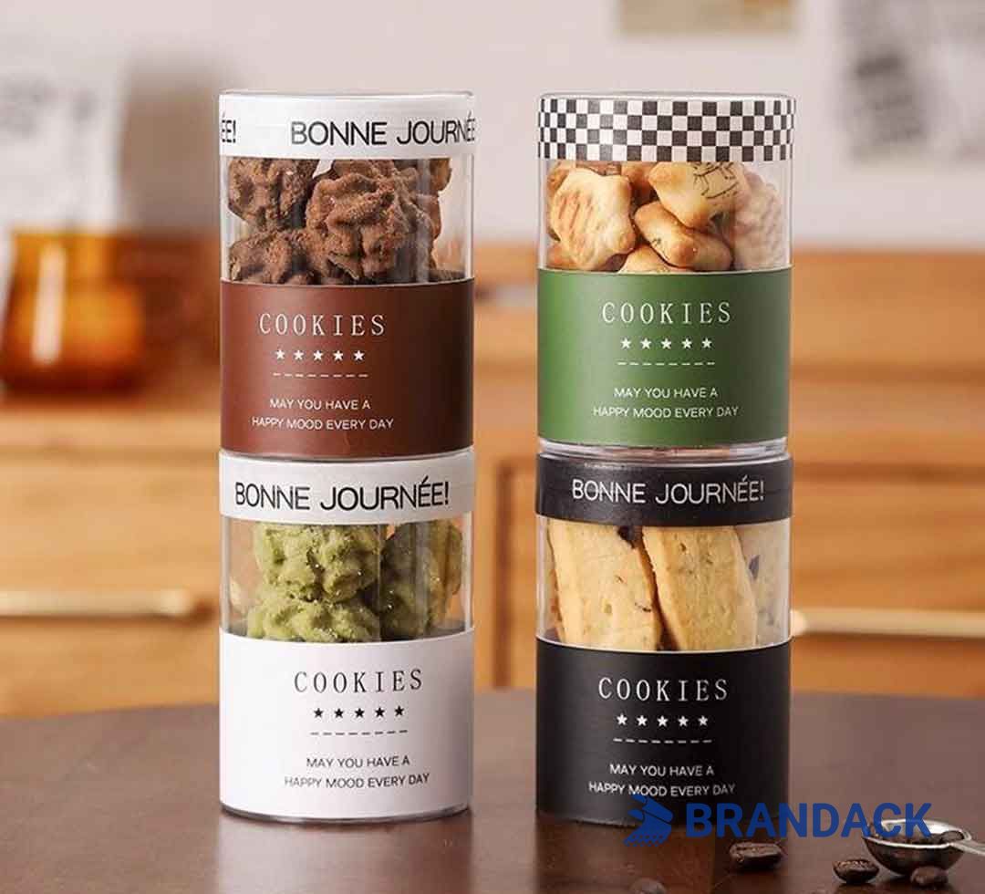 Cardboard Paper Tube Food Cylinder Packaging Tailored to Brand