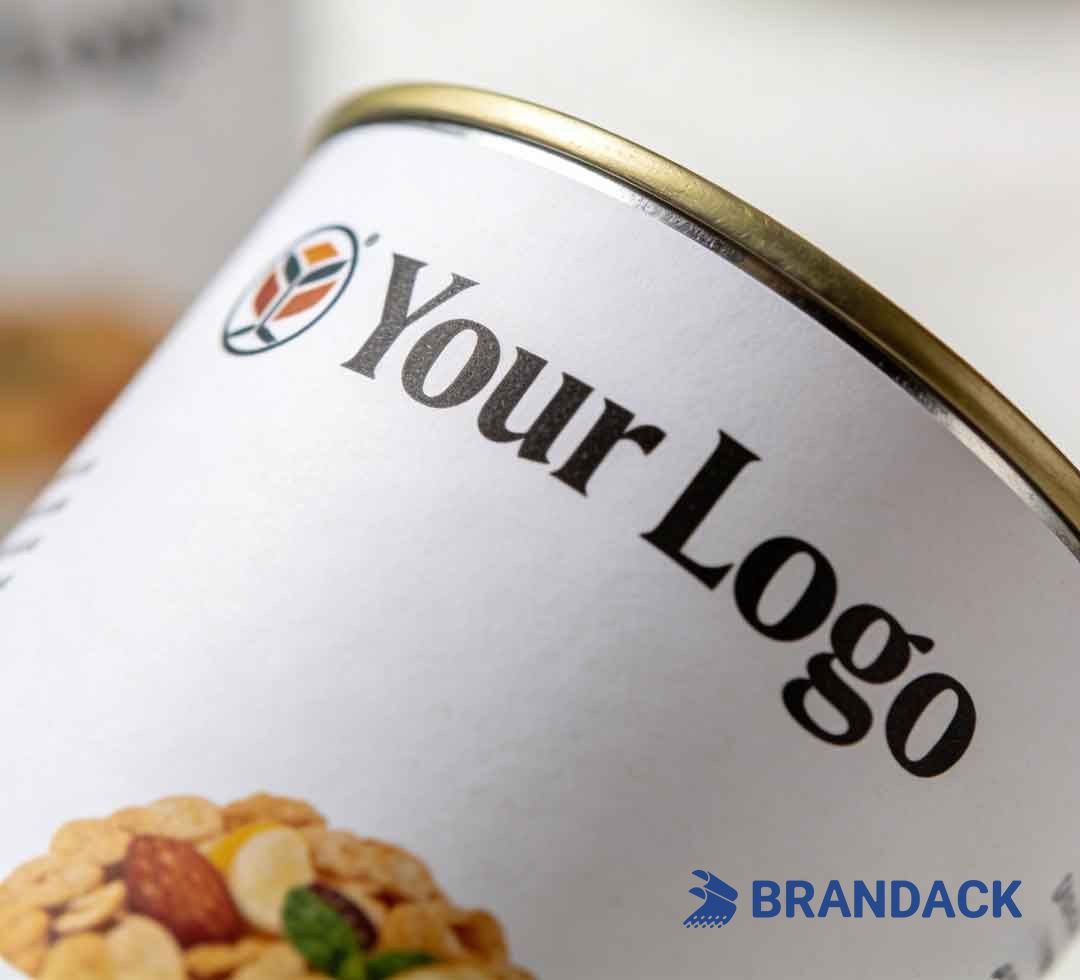 Cardboard Paper Tube Food Cylinder Packaging Tailored to Brand