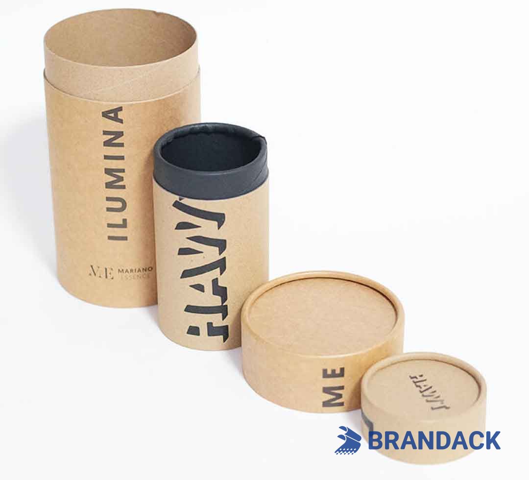 Kraft Paper Tube Candle Packaging Tailored to Your Brand