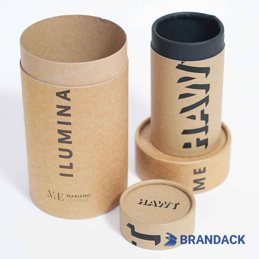 Kraft Paper Tube Candle Packaging Tailored to Your Brand