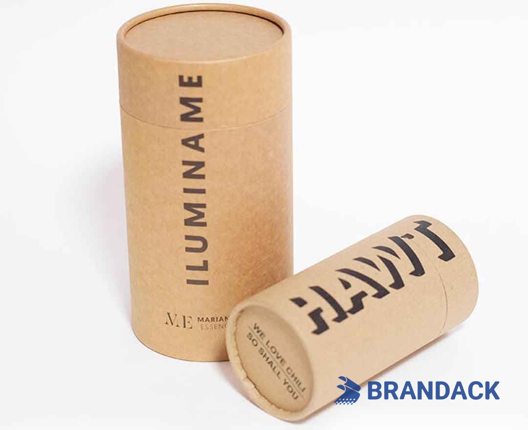 Kraft Paper Tube Candle Packaging Tailored to Your Brand
