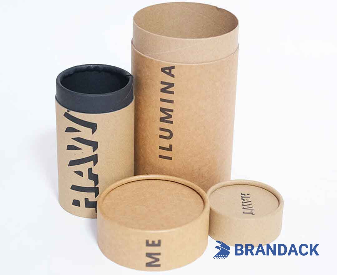Kraft Paper Tube Candle Packaging Tailored to Your Brand